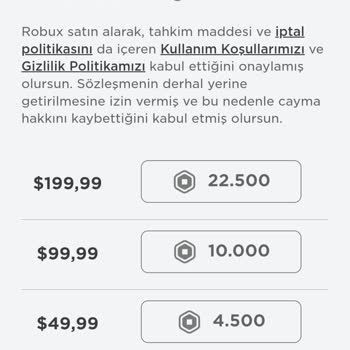 ROBLOX Robuxum Yok Oldu