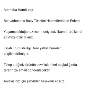 Johnsons Baby Şampuanlar Bozuk Çıktı