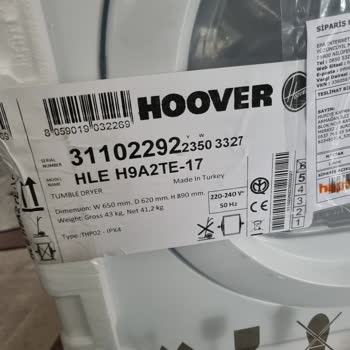 Hoover Servis Sorunumu Çözmedi