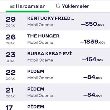KFC Uygulaması Paramı Geri Ver