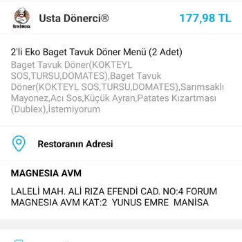 Tıkla Gelsin Tıkla Geldi Sipariş İptali.