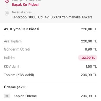 Yemeksepeti Yemek Sepetinin Yemeği Göndermemesi