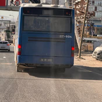 EGO Genel Müdürlüğü EGO Otobüs Şoförünün Saygısızlığı