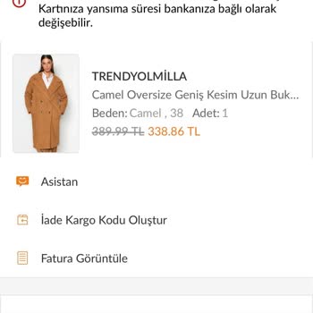 Trendyolmilla Güven Kalmadı