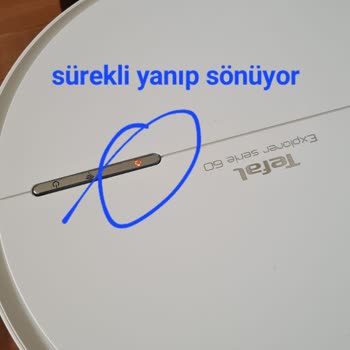 Tefal X-Plorer Serie 60 Kırmızı Işık Sönmüyor Sorunsalı.