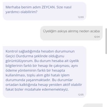 N11 İn Üyelik Askıya Alınması