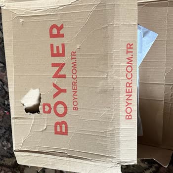 Boyner Kargo Hasarı Ve Mağduriyet