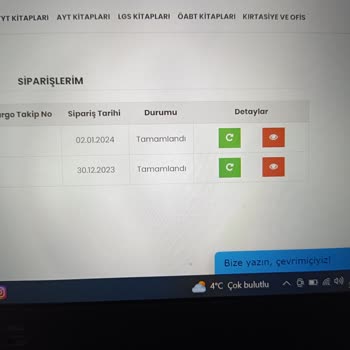 YKM Kitap Sitesinden Şikayetçiyim