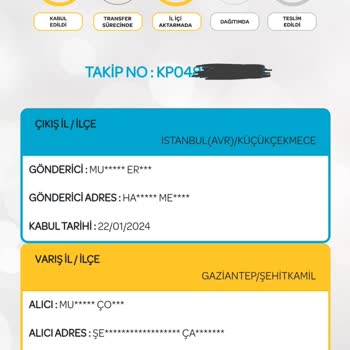 PTT Kargo İlk Kez Kullandım Kullanmaz Olaydım İstanbul'dan Gaziantep