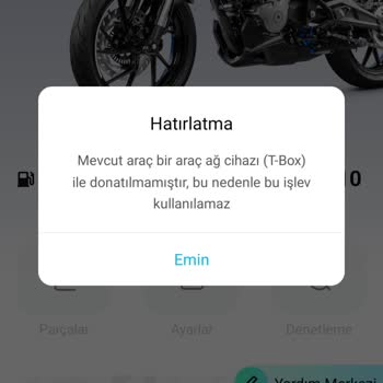 CFMOTO NK250 T-Box Hatası Veriyor