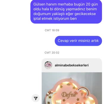 Alminabebeksekerleri (Instagram) Üslup ve Kargo Sorunu