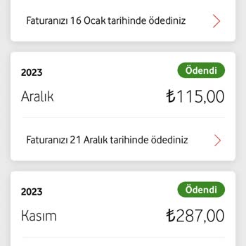 Vodafone Tarife Değişikliği Sonrası Yaşanan Sorunlar