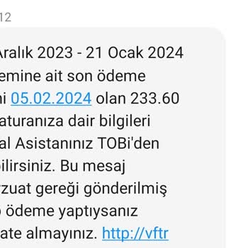 Vodafone Faturanın Fazla Gelmesi