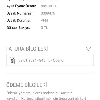 MACfit (Antalya) Cayma Bedeli Tutarsız Rakam
