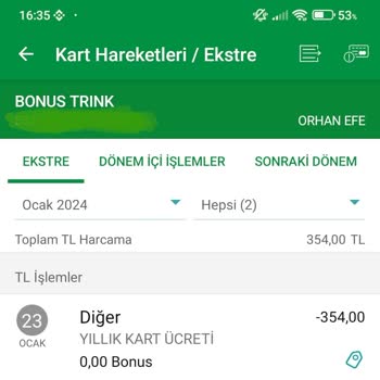 Garanti BBVA Kredi Aidat Kesintisi
