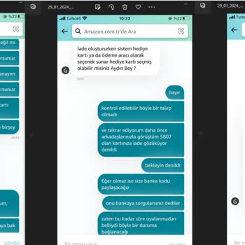 Amazon Para İadesi Yapmıyor