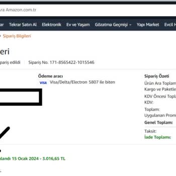 Amazon Para İadesi Yapmıyor