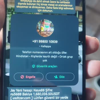 Tether Usdtzer.com Şikayet Mesaj Geldi