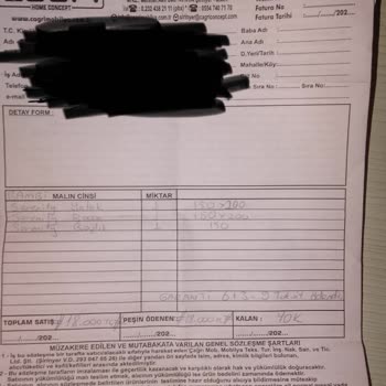 Bambi Yatak Değişim Hizmeti Mağduriyeti Ve Üründen Rahatsızlık Yaşama