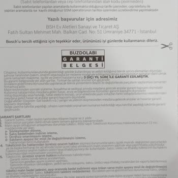 Bosch Markası Sorun Çözemeyen Bir Ayıplı Markadır