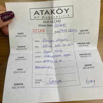 Ataköy Ayakkabı Kalitede Hayal Kırıklığı, Serviste Düzelme Bekliyorum