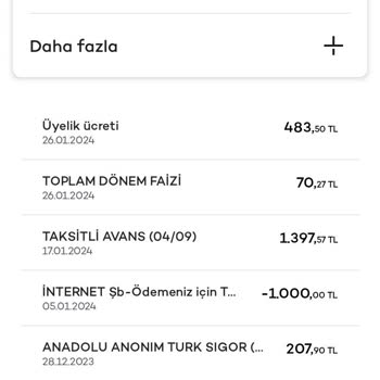 Akbank Yıllık Kart Üyelik Ücret İadesi Hk.
