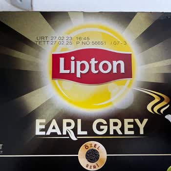 Lipton Earl Grey Çaydan Böcek Çıktı