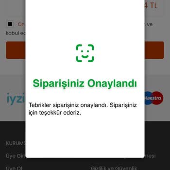 Ykmkitap Sipariş Koduna Erişemiyoruz