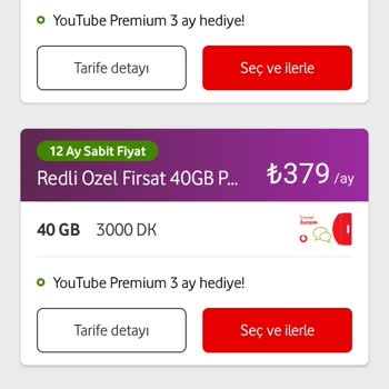 Vodafone Geçebileceğim Tarifeler Pahalı