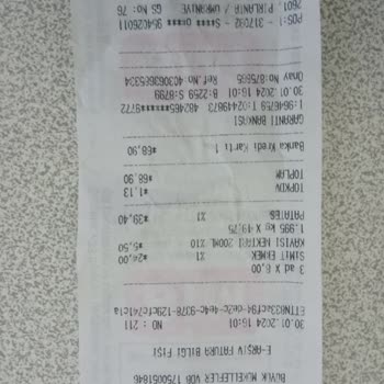 BİM Ekmekten Ambalaj - Poşet Parçası Çıktı.