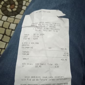 Başkent Gross Başkent Gros Bayat Ürün Satışı