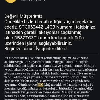 FLO Ayakkabı İndirim Kuponum İptal Edildi