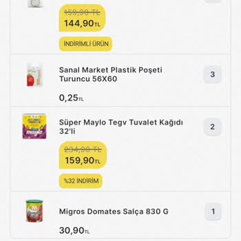 Migros Eksik Ürün 1 Hafta Oldu Ödendi Gelmedi.