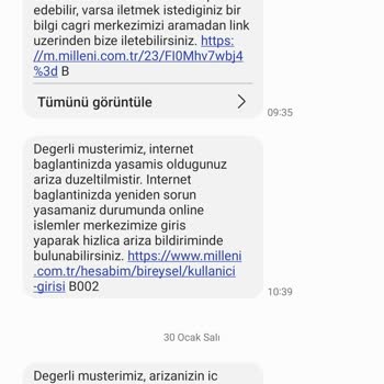 Millenicom Çözmedikleri Bir Arıza İçin Para Alıyorlar