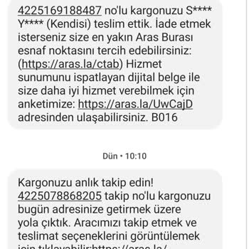 Aras Kargo, Kargomu Getirmiyor