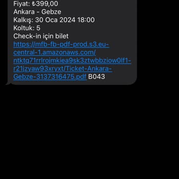 Kamil Koç 1 Saat Rötar