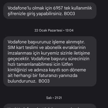 Vodafone Beceriksizlikte Bir Numara!