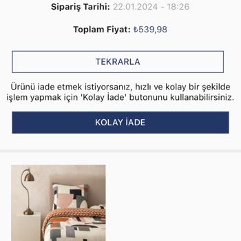 English Home Fiyat Yüksekliği Nedeniyle Sipariş İptali