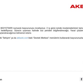 Akbank Taksitli Avans Sorunu Sistemsel Hata Deyip Borç Çıkarıldı