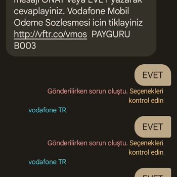 İsteğim Dışı Vodafone Mobil Ödemeden Para Çekilmesi