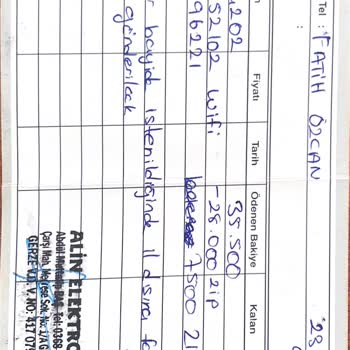 Vestel Sinop Gerze Bayi Ürün Teslim Etmiyor