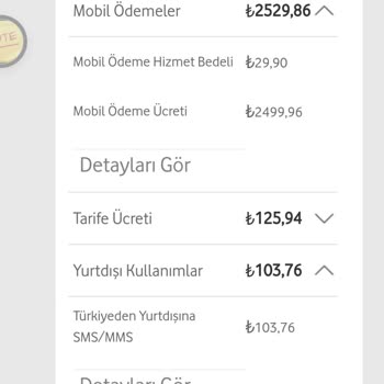Vodafone Tencent-Harvest Haksız Faturalandırma Sorunu.