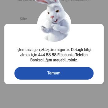 Fibabanka Hesabıma Erişim Yapamıyorum