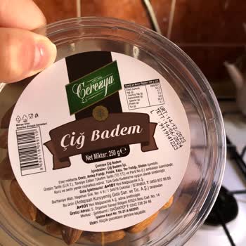 A101 Çerezya Çiğ Badem Tadı Bozuk Acı Yenilmesi İmkansız!