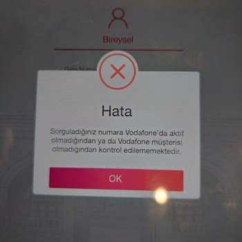Turkcell Hattım, Vodafone'dayken İptal Edildi.