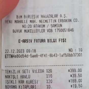 Vileda BİM'den Alının Spino Ultra Sap Sorunu.