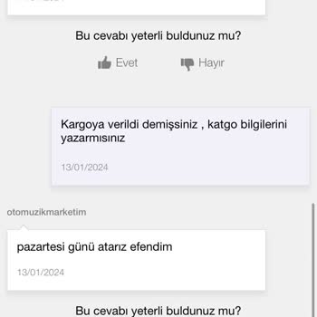 Yalçın Hifi Oto Müzik Sistemleri Çevrimiçi Alışverişte Yaşanan Teknik Sorun Ve İade Süreci