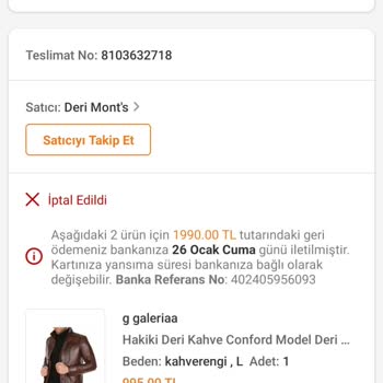 Trendyol Müşteri Mağduriyeti. Sistem Hatası Bahanesiyle