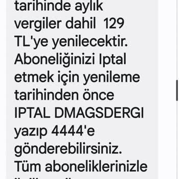 Vodafone Paramın İadesini 4444
