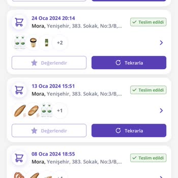 Getir Uygulamasının Getirmemesi Ve Kuryelerin Keyfi Sipariş İptalleri